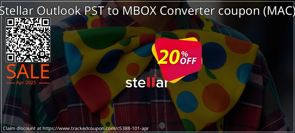 Stellar Outlook PST to MBOX Converter coupon - MAC  coupon on National Loyalty Day offer