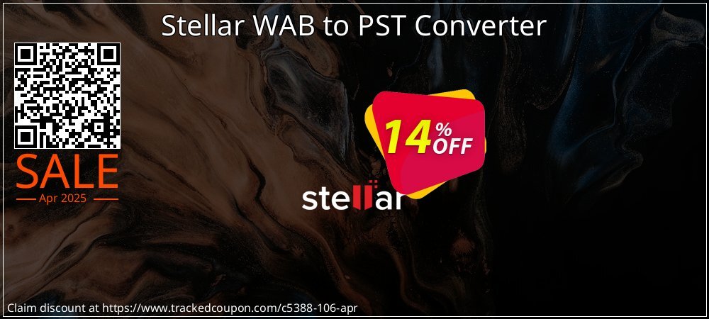 Stellar WAB to PST Converter coupon on World Whisky Day discounts