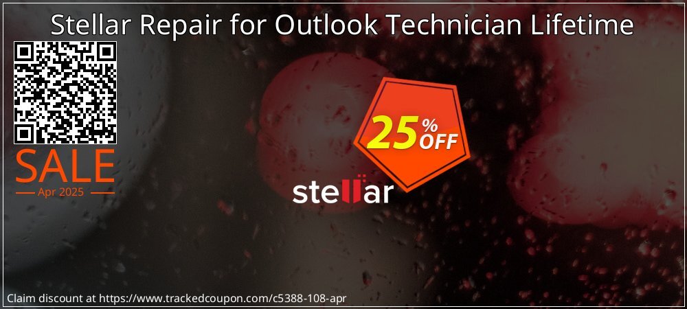 Stellar Repair for Outlook Technician Lifetime coupon on Constitution Memorial Day sales