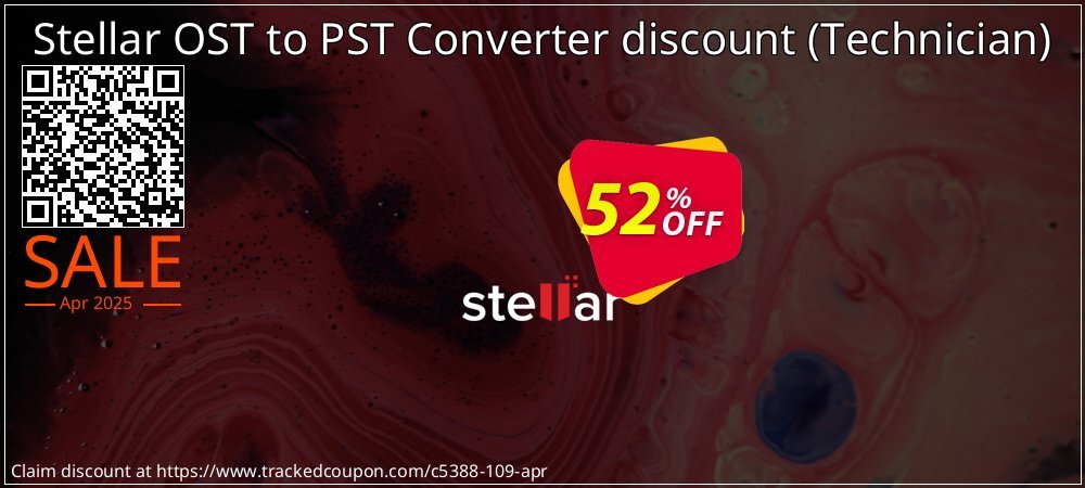 Stellar OST to PST Converter discount - Technician  coupon on National Smile Day deals