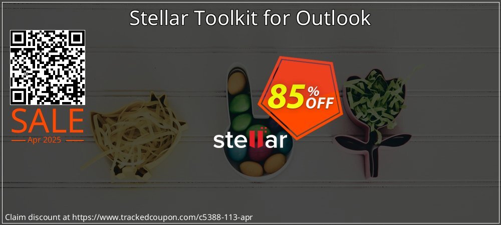 Stellar Toolkit for Outlook coupon on National Pizza Party Day offering sales