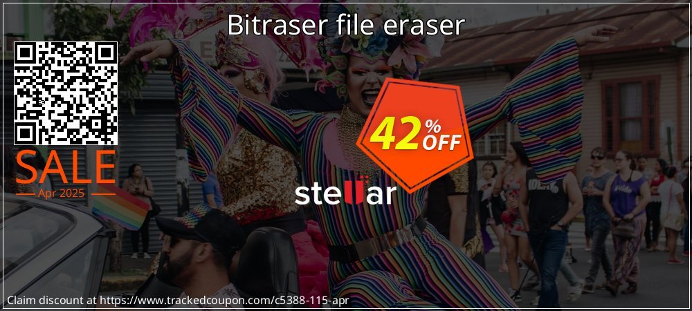 Bitraser file eraser coupon on National Walking Day super sale