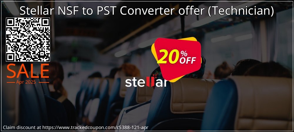 Stellar NSF to PST Converter offer - Technician  coupon on National Loyalty Day offering discount