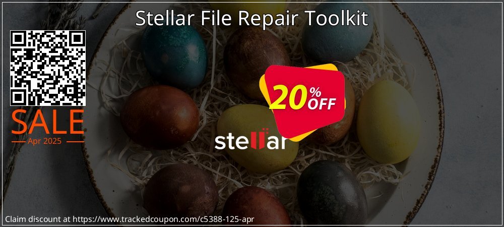 Stellar File Repair Toolkit coupon on National Walking Day discounts