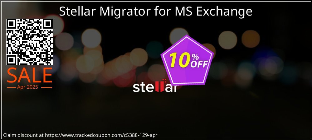 Stellar Migrator for MS Exchange coupon on Tell a Lie Day offer