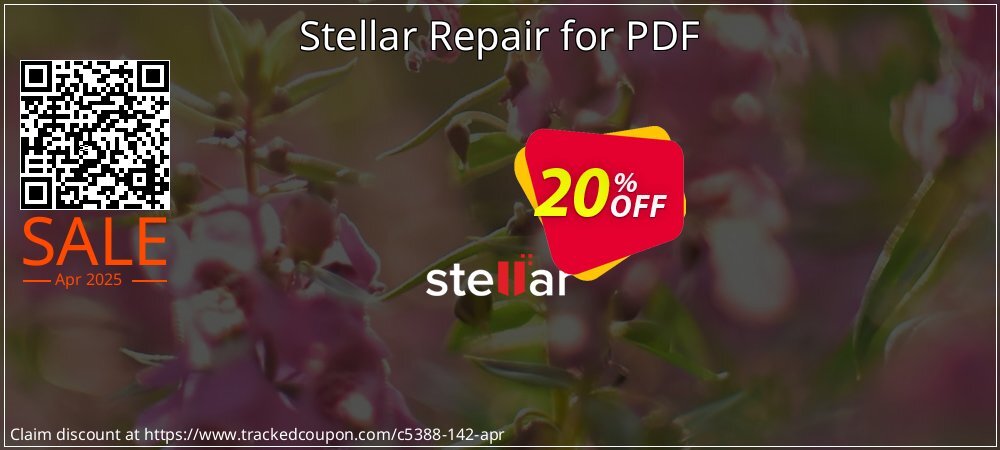 Stellar Repair for PDF coupon on National Memo Day discounts