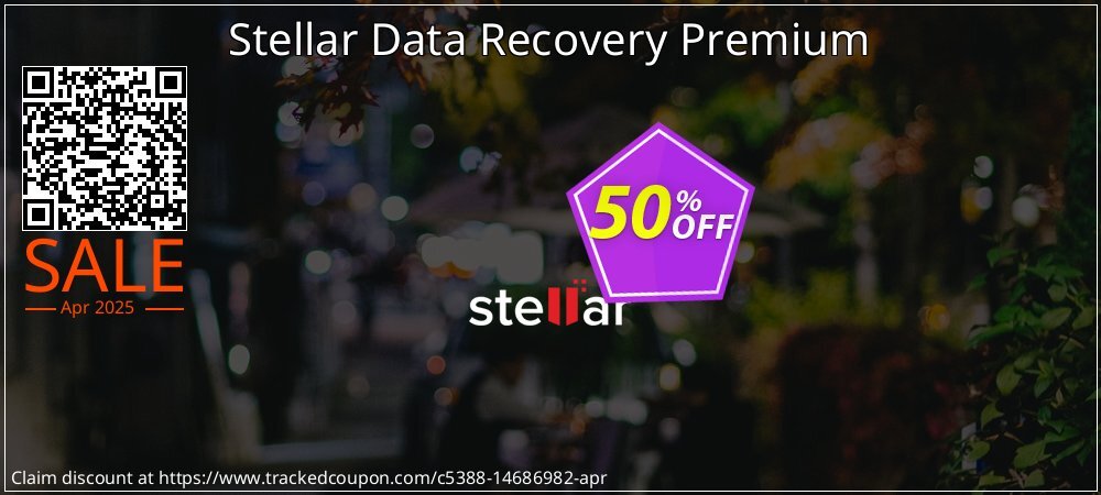 Stellar Data Recovery Premium coupon on April Fools' Day discounts