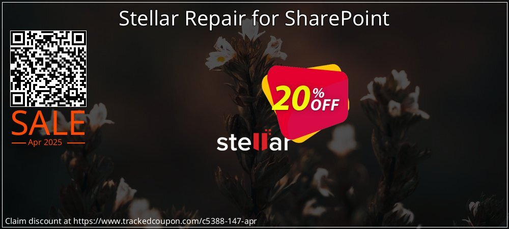 Stellar Repair for SharePoint coupon on National Memo Day discount