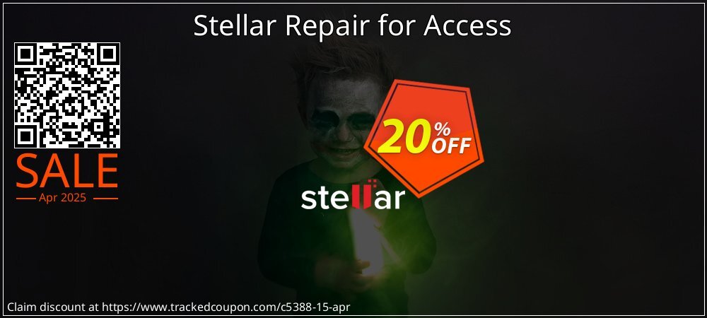 Stellar Repair for Access coupon on National Walking Day offering sales