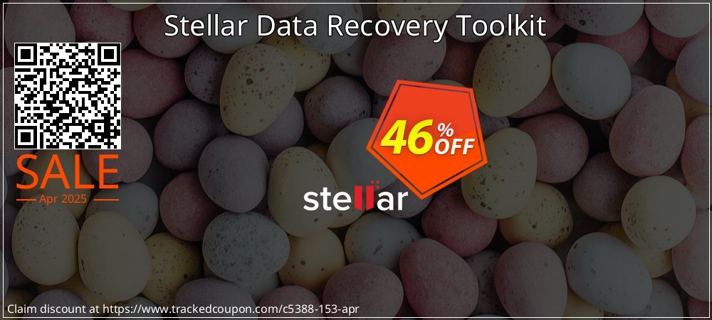 Stellar Data Recovery Toolkit coupon on Easter Day promotions