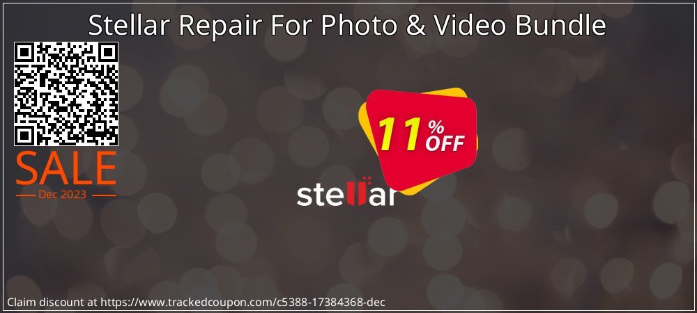 Stellar Repair For Photo & Video Bundle coupon on Mario Day offer