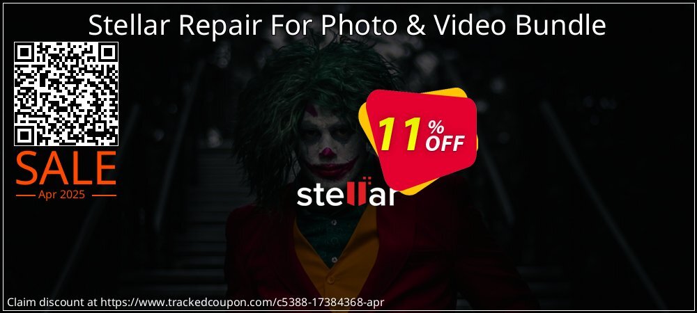 Stellar Repair For Photo & Video Bundle coupon on Constitution Memorial Day offering discount