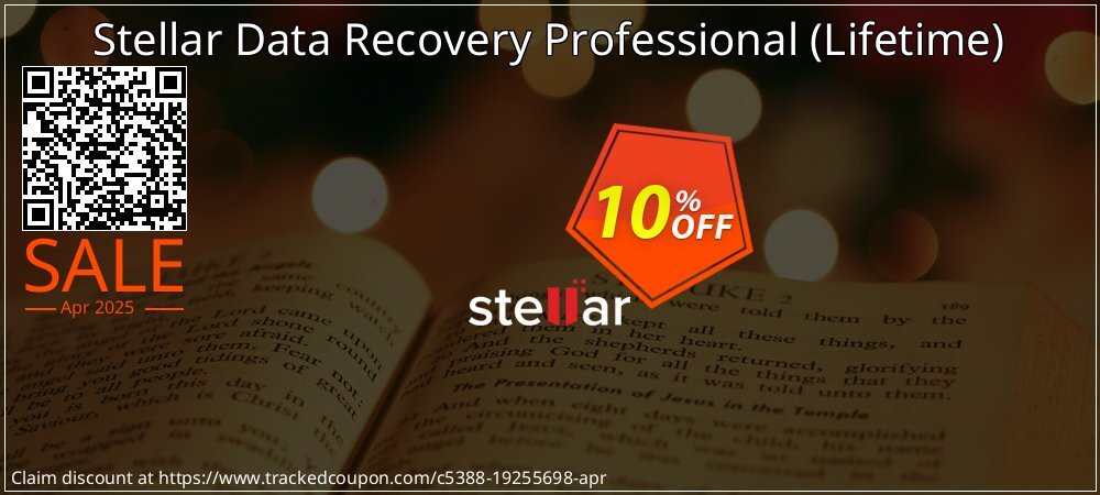 Stellar Data Recovery Professional - Lifetime  coupon on Easter Day promotions