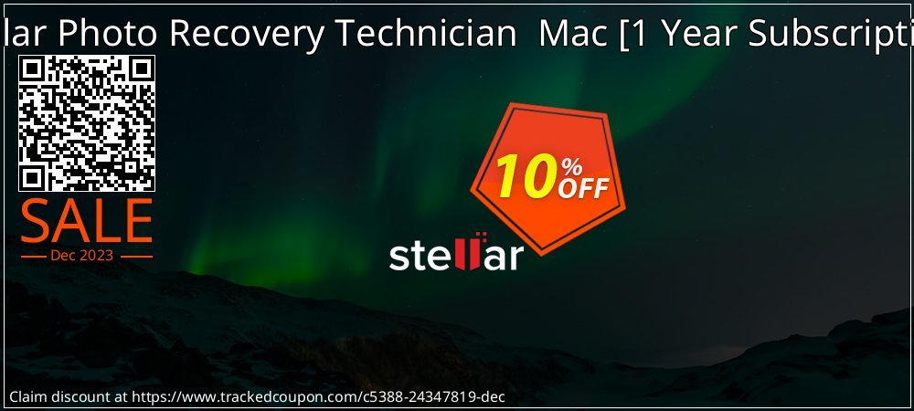 Stellar Photo Recovery Technician  Mac  - 1 Year Subscription  coupon on Earth Hour sales