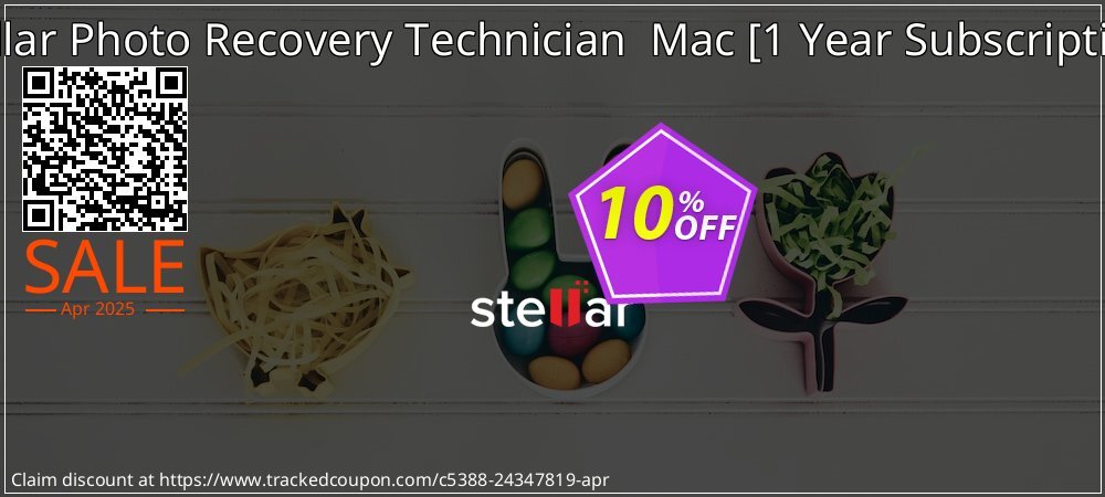 Stellar Photo Recovery Technician  Mac  - 1 Year Subscription  coupon on World Password Day offer