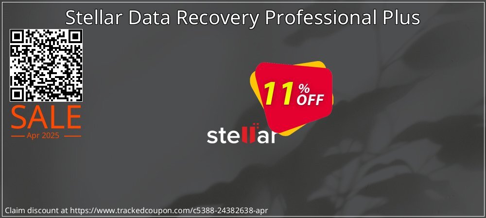 Stellar Data Recovery Professional Plus coupon on Virtual Vacation Day discounts