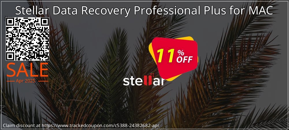 Stellar Data Recovery Professional Plus for MAC coupon on April Fools' Day discounts