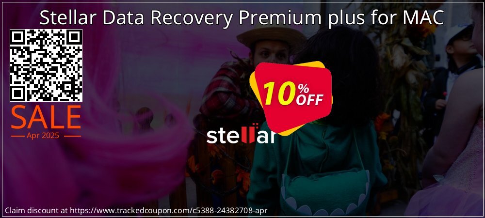 Stellar Data Recovery Premium plus for MAC coupon on National Pizza Party Day discounts