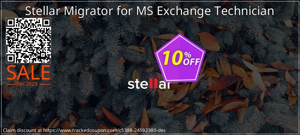 Stellar Migrator for MS Exchange Technician coupon on National No Smoking Day offering discount