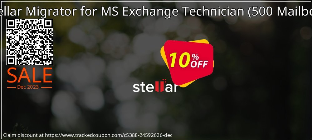 Stellar Migrator for MS Exchange Technician - 500 Mailbox  coupon on World Whisky Day sales