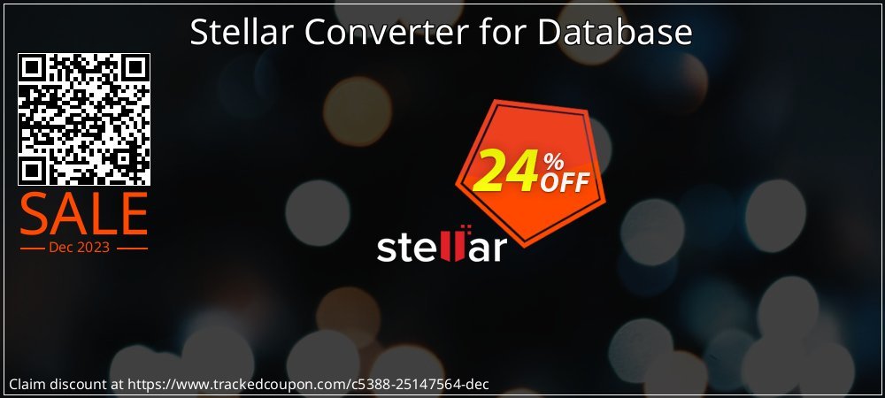 Stellar Converter for Database coupon on National Smile Day discounts