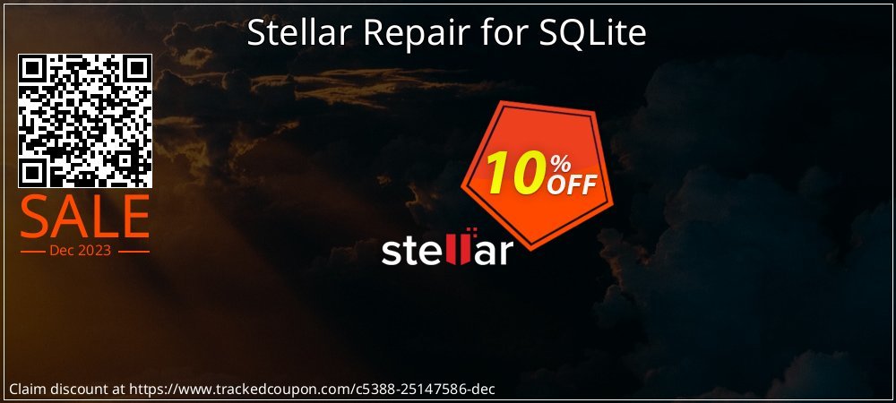 Stellar Repair for SQLite coupon on Valentine promotions