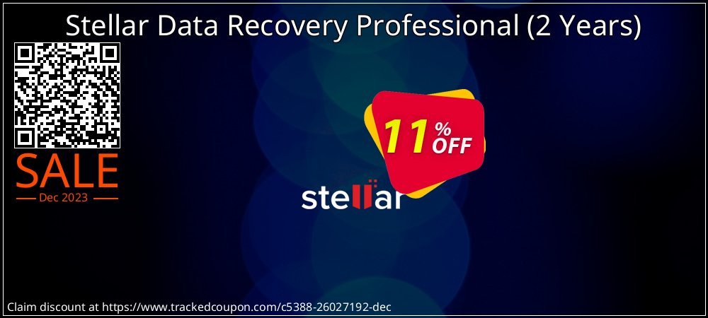 Stellar Data Recovery Professional - 2 Years  coupon on April Fools' Day deals