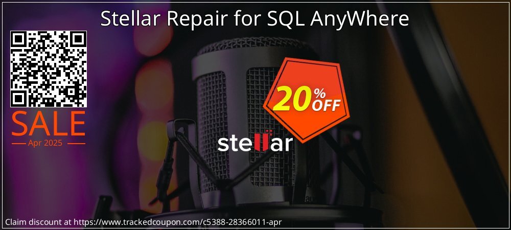 Stellar Repair for SQL AnyWhere coupon on National Loyalty Day sales