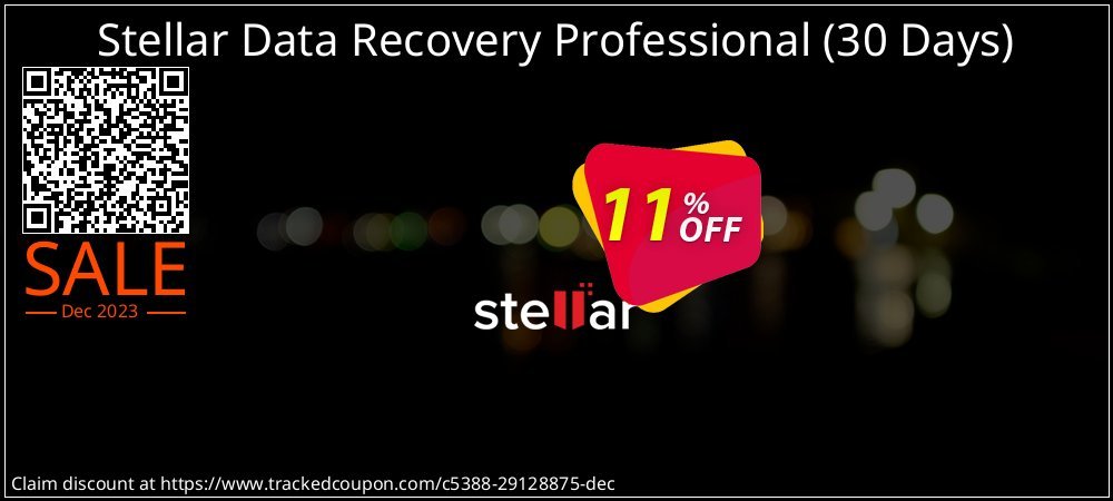 Stellar Data Recovery Professional - 30 Days  coupon on Mother's Day super sale