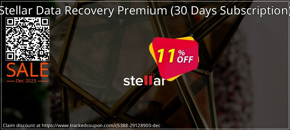 Stellar Data Recovery Premium - 30 Days Subscription  coupon on National No Smoking Day offer