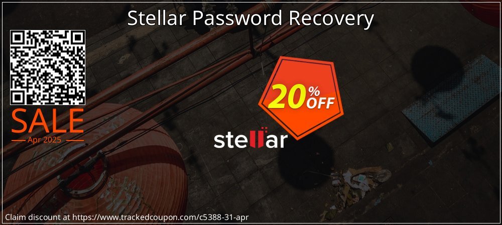 Stellar Password Recovery coupon on Palm Sunday offer