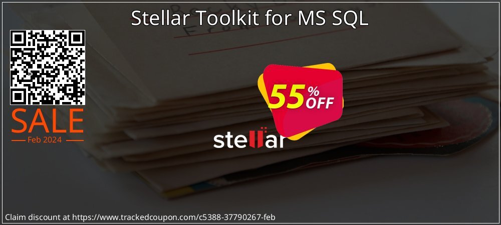 Stellar Toolkit for MS SQL coupon on April Fools' Day offering discount