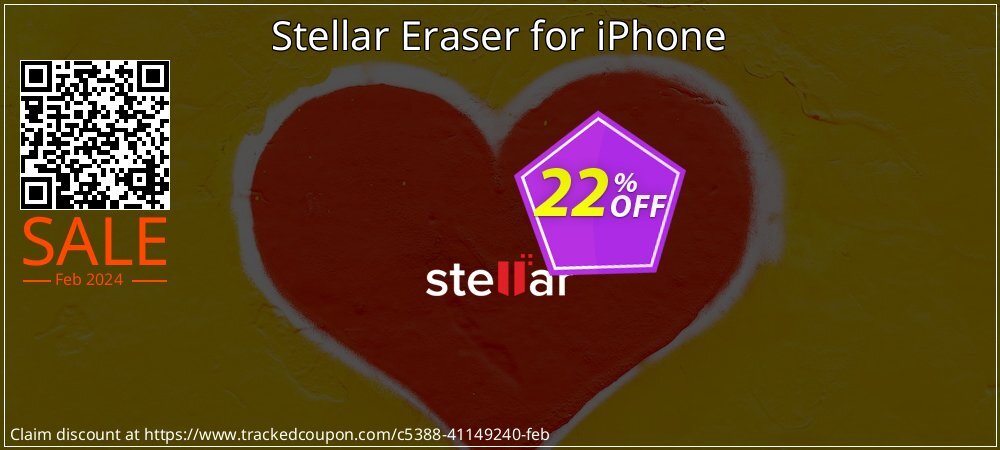 Stellar Eraser for iPhone coupon on National No Smoking Day offering sales
