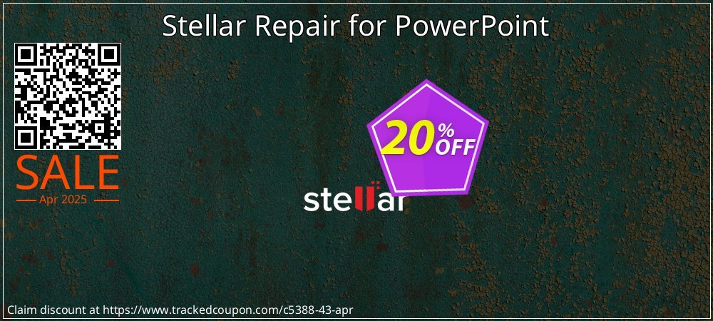 Stellar Repair for PowerPoint coupon on National Pizza Party Day discounts