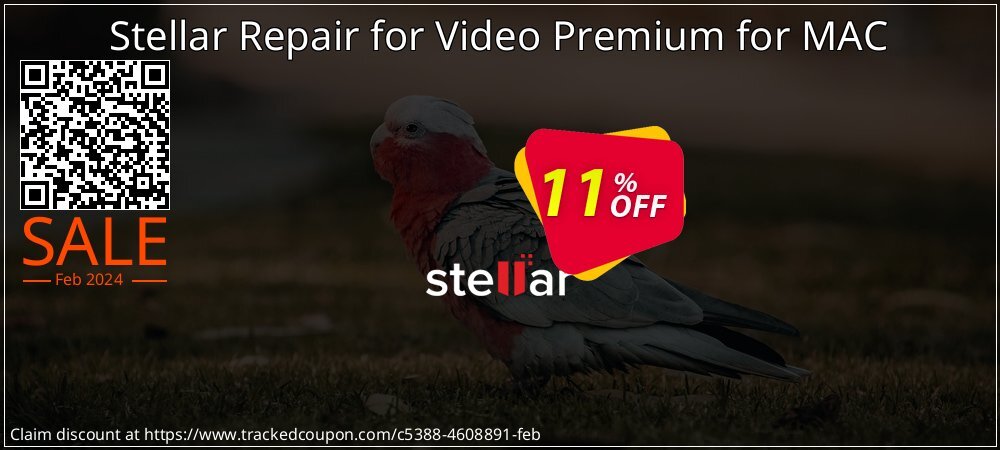 Stellar Repair for Video Premium for MAC coupon on National Pizza Day super sale