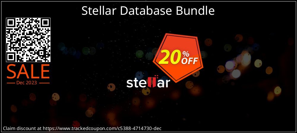 Stellar Database Bundle coupon on National Walking Day discounts
