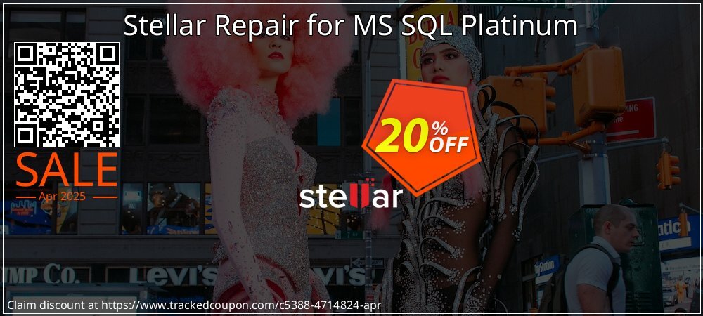 Stellar Repair for MS SQL Platinum coupon on Tell a Lie Day offer