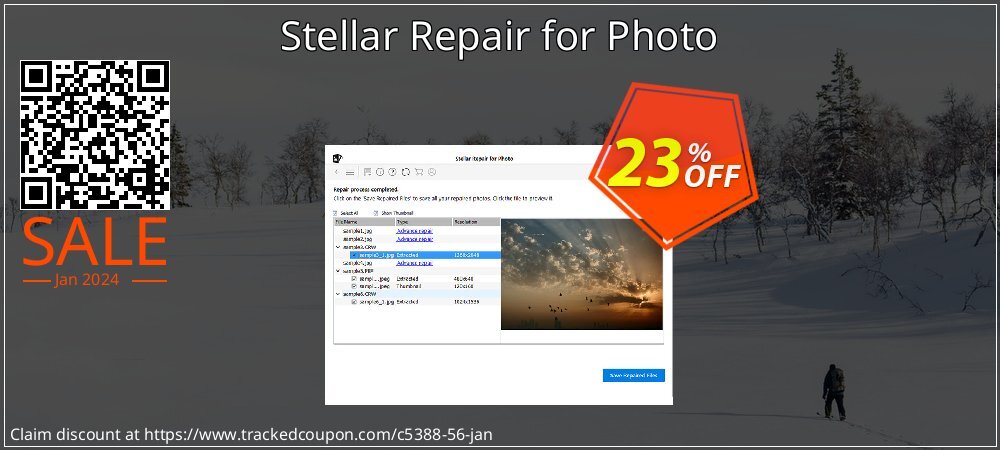 Stellar Repair for Photo coupon on Autumn super sale