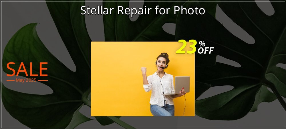 Stellar Repair for Photo coupon on Women Day sales