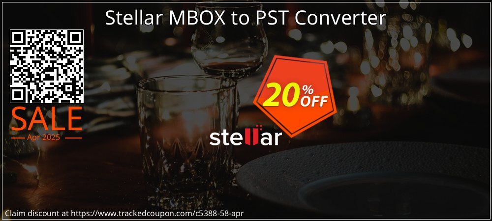 Stellar MBOX to PST Converter coupon on National Pizza Party Day offering discount