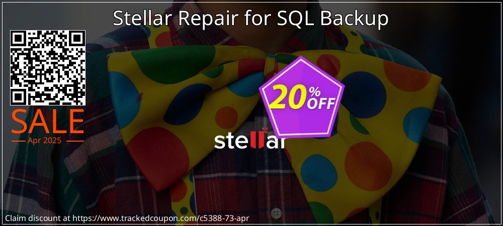 Stellar Repair for SQL Backup coupon on National Pizza Party Day deals