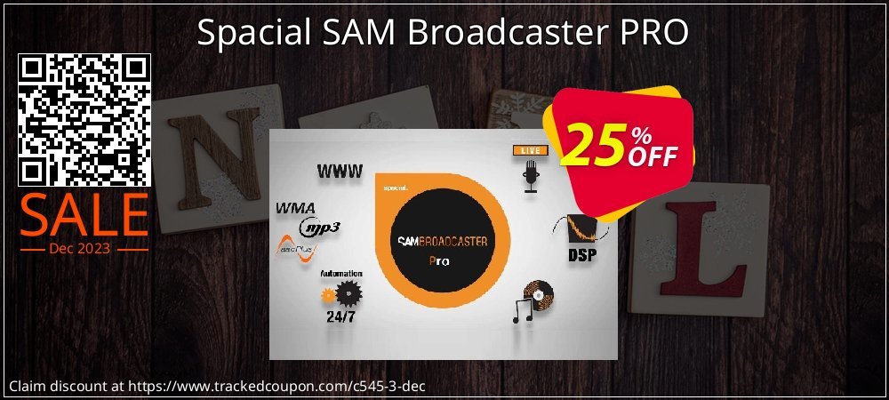 Spacial SAM Broadcaster PRO coupon on Constitution Memorial Day offer