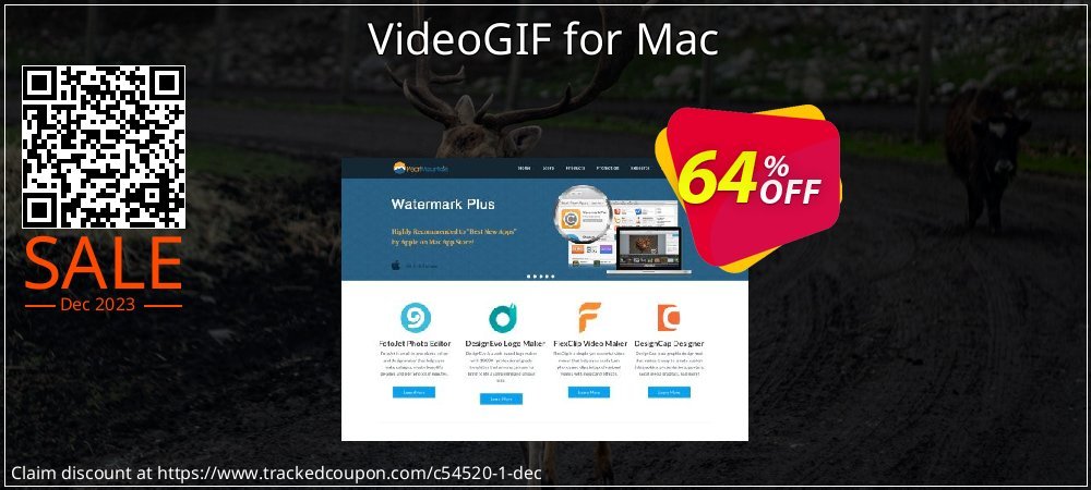 VideoGIF for Mac coupon on World Party Day deals