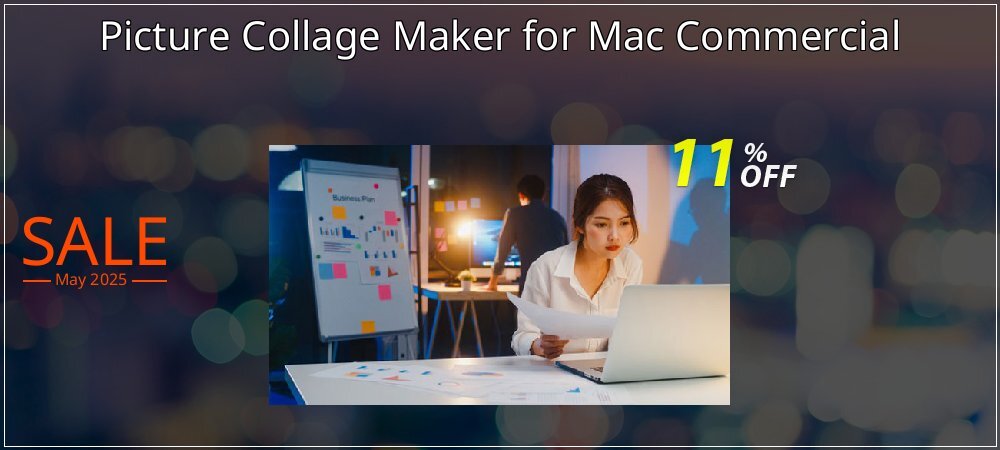 Picture Collage Maker for Mac Commercial coupon on April Fools' Day promotions