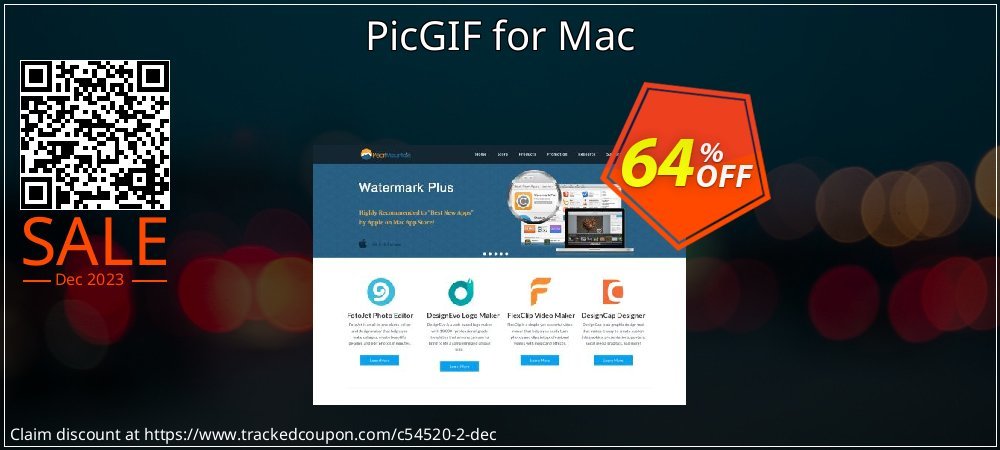 Get 60% OFF PicGIF for Mac promo sales