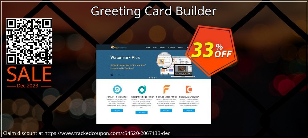 Greeting Card Builder coupon on Virtual Vacation Day discount