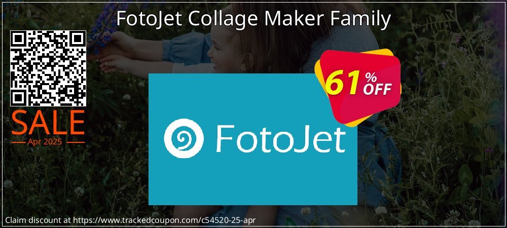 FotoJet Collage Maker Family coupon on World Backup Day super sale