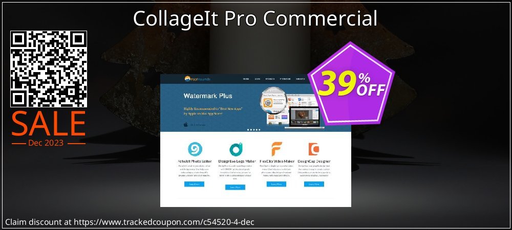 CollageIt Pro Commercial coupon on Tell a Lie Day offering discount