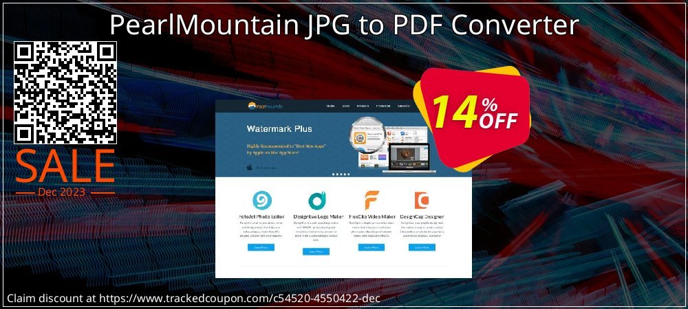 PearlMountain JPG to PDF Converter coupon on National Memo Day offering sales