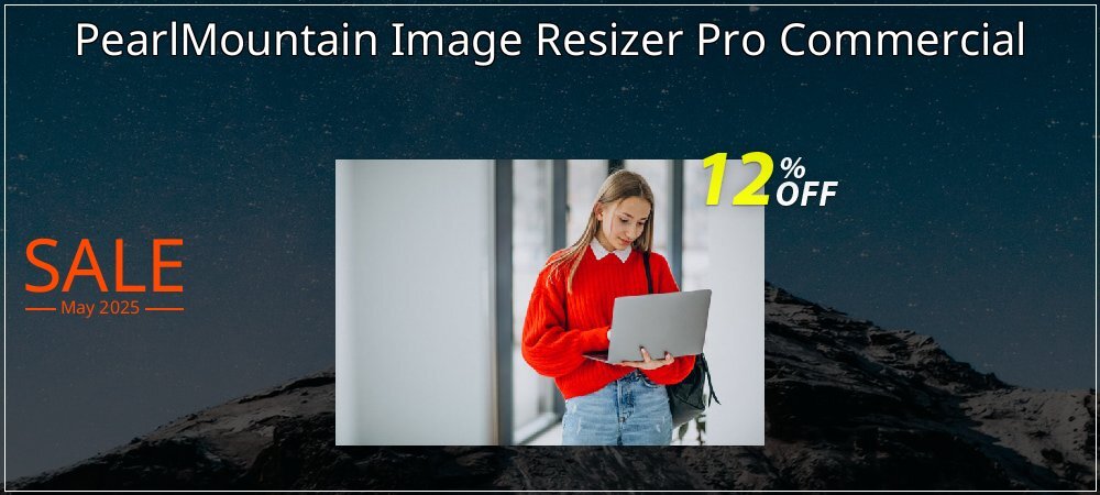 PearlMountain Image Resizer Pro Commercial coupon on Mario Day offering discount